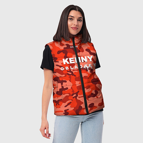 Женский жилет Kenny: Obladaet Camo / 3D-Черный – фото 3