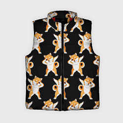 Женский жилет Foxes Dab, цвет: 3D-красный