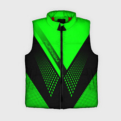Женский жилет Alpinism: Acid Green, цвет: 3D-красный