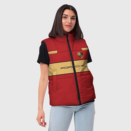 Женский жилет Porsche Design / 3D-Черный – фото 3