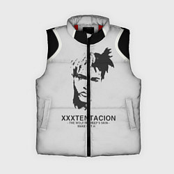 Женский жилет XXXTentacion RIP, цвет: 3D-красный