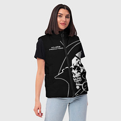 Женский жилет Ludens Kojima Productions, цвет: 3D-черный — фото 2