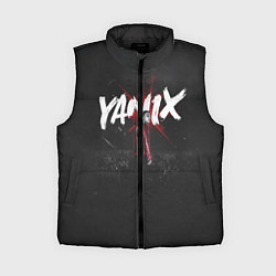 Женский жилет YANIX: Black Side, цвет: 3D-черный