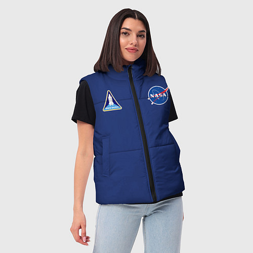 Женский жилет NASA: Special Form / 3D-Черный – фото 3