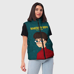 Женский жилет Boulevard Depo, цвет: 3D-красный — фото 2