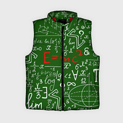 Женский жилет E=mc2: Green Style, цвет: 3D-красный