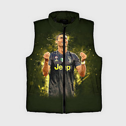 Женский жилет Ronaldo: Juve Sport, цвет: 3D-черный