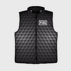 Женский жилет PUBG: Carbon Style, цвет: 3D-светло-серый