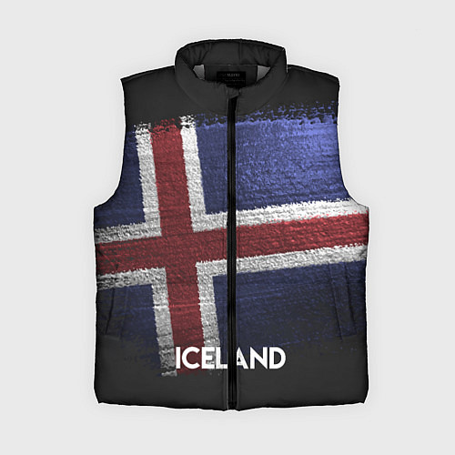 Женский жилет Iceland Style / 3D-Светло-серый – фото 1