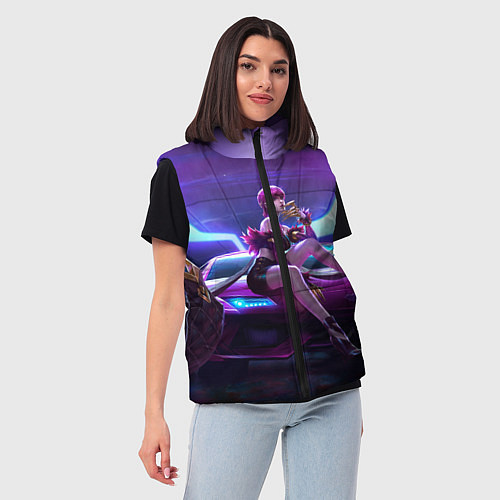 Женский жилет Evelynn / 3D-Красный – фото 3