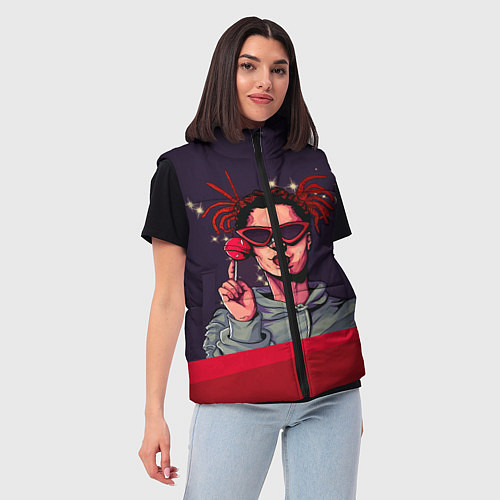 Женский жилет GONE Fludd / 3D-Красный – фото 3