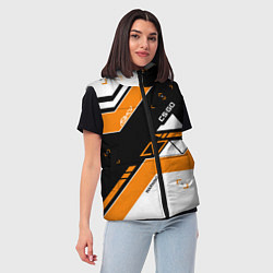 Женский жилет CS:GO Asiimov Inverted, цвет: 3D-красный — фото 2