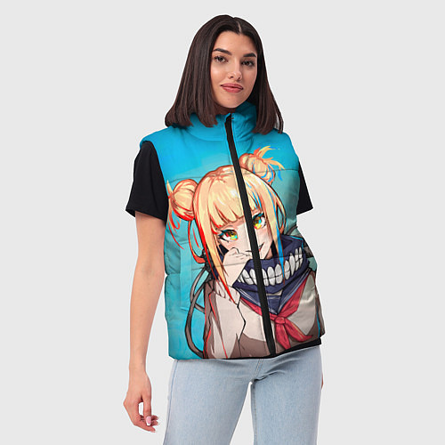 Женский жилет My Hero Academia Himiko Toga / 3D-Красный – фото 3