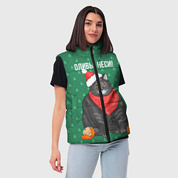 Женский жилет Оливье неси, цвет: 3D-красный — фото 2