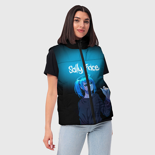 Женский жилет Sally Face / 3D-Красный – фото 3
