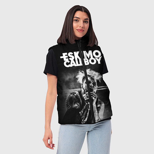 Женский жилет Eskimo Callboy / 3D-Красный – фото 3