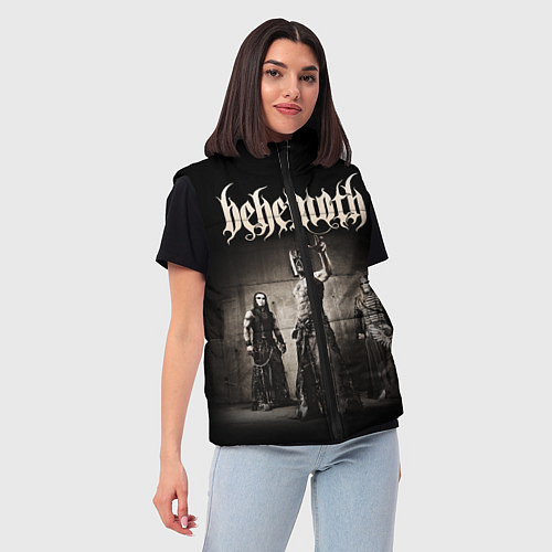 Женский жилет Behemoth Metal / 3D-Красный – фото 3