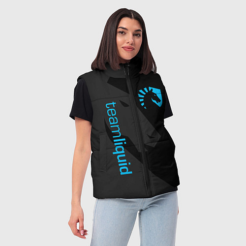 Женский жилет TEAM LIQUID / 3D-Светло-серый – фото 3