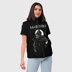 Женский жилет Mastodon: Death Came, цвет: 3D-красный — фото 2