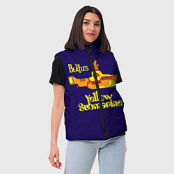 Женский жилет The Beatles: Yellow Submarine, цвет: 3D-красный — фото 2