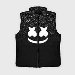 Женский жилет Marshmello Black, цвет: 3D-светло-серый