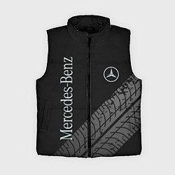 Женский жилет Mercedes AMG: Street Style, цвет: 3D-черный
