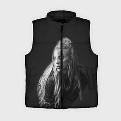Женский жилет Billie Eilish: Black Fashion, цвет: 3D-черный