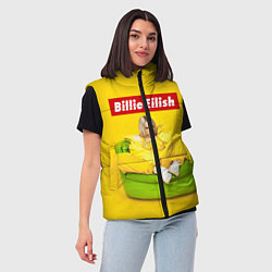 Женский жилет Billie Eilish, цвет: 3D-красный — фото 2