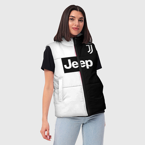 Женский жилет Форма Роналду 2020 / 3D-Черный – фото 3