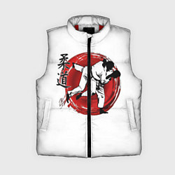 Женский жилет Judo: Japan, цвет: 3D-красный