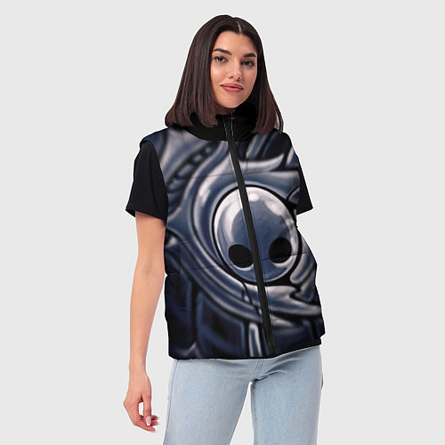 Женский жилет Hollow Knight / 3D-Черный – фото 3