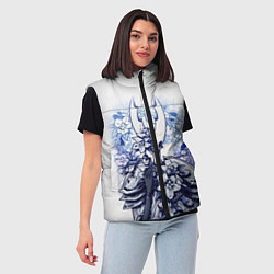 Женский жилет Hollow Knight, цвет: 3D-черный — фото 2