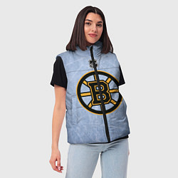 Женский жилет Boston Bruins: Hot Ice, цвет: 3D-красный — фото 2