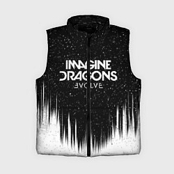 Женский жилет IMAGINE DRAGONS, цвет: 3D-черный