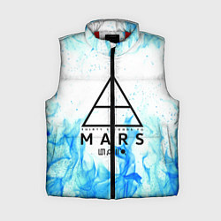 Женский жилет 30 SECONDS TO MARS, цвет: 3D-красный