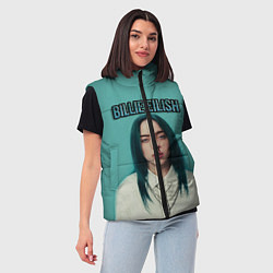Женский жилет BILLIE EILISH, цвет: 3D-светло-серый — фото 2