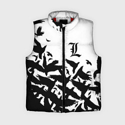 Женский жилет L letter bird, цвет: 3D-красный