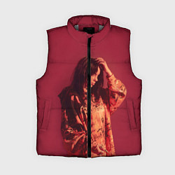 Женский жилет Billie Eilish, цвет: 3D-светло-серый