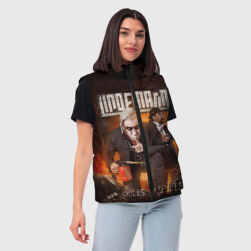 Женский жилет LINDEMANN: Skills in Pills / 3D-Черный – фото 3