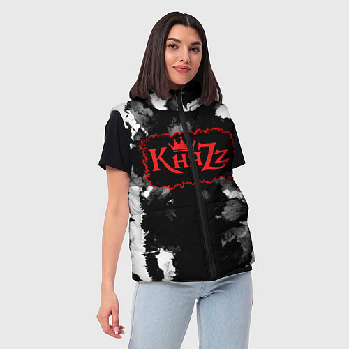 Женский жилет Князь Анархия спина / 3D-Красный – фото 3
