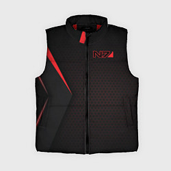 Женский жилет Mass Effect N7, цвет: 3D-красный