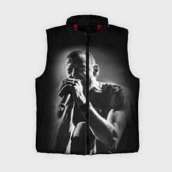 Женский жилет Chester Bennington Linkin Park, цвет: 3D-красный