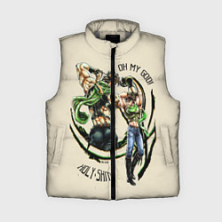 Женский жилет JoJo Bizarre Adventure, цвет: 3D-светло-серый