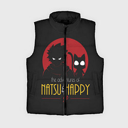 Женский жилет Хвост Феи Natsu i Happy, цвет: 3D-черный