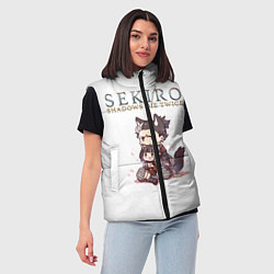 Женский жилет Sekiro:Shadows Die Twice, цвет: 3D-красный — фото 2