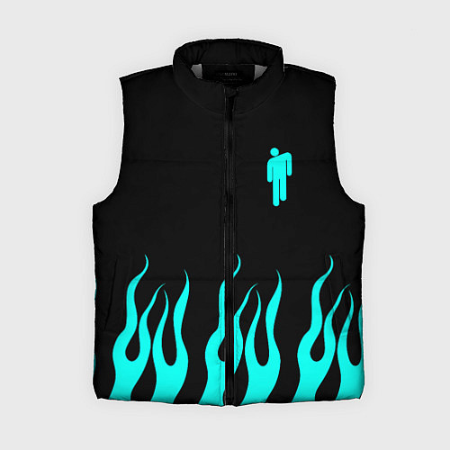 Женский жилет Billie Eilish / 3D-Светло-серый – фото 1