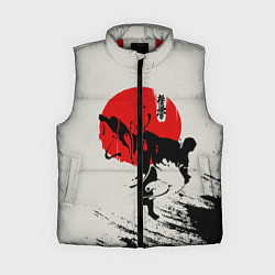Женский жилет Kyokushinkai Karate, цвет: 3D-красный