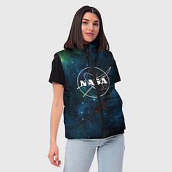 Женский жилет NASA, цвет: 3D-черный — фото 2