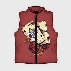 Женский жилет One Piece, цвет: 3D-красный