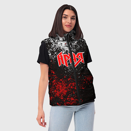 Женский жилет АРИЯ / 3D-Черный – фото 3